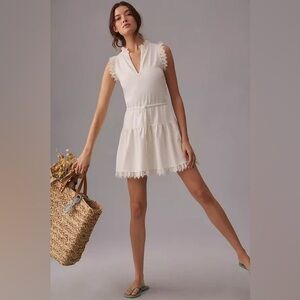 NWT Size L - Anthropologie Sundays Tara Dress (Color Ivory like the 1st pic)